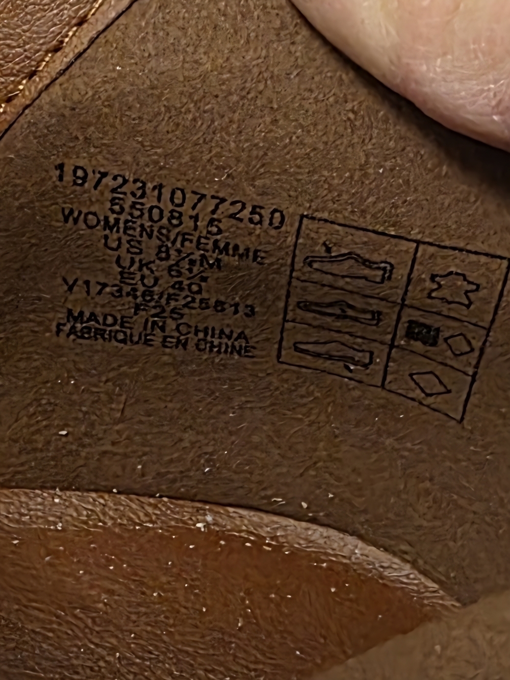 NWOB Lands' End Essential Zip Up Caramel In Color Leather Ankle Booties Size 8.5 - Picture 12 of 12